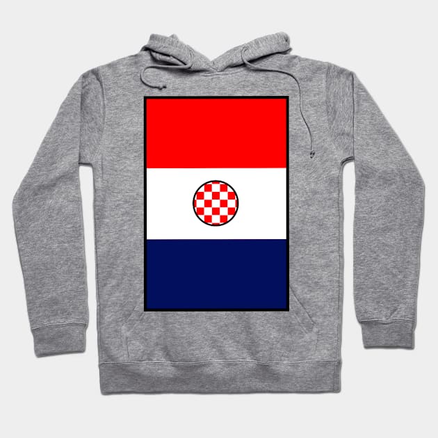 Hrvatska Hoodie by Karpatenwilli